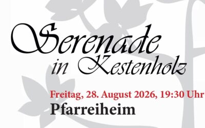 Sommerabend voller Musik – Serenade in Kestenholz